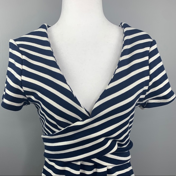 Urban Outfitters navy striped mini dress NWT, M - Picture 3 of 6